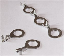 8529-01 Наконечник под болт Ø8 под провод сечением 0,5-1,5 мм2 (31 шт.,россыпь) 2384 - фото 4702