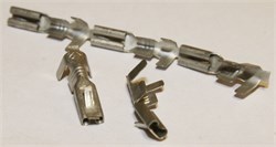 391-02 Контакт гнездовой 2,8 под провод  сечения 1,5-2,5 мм2 (40 шт, россыпь) 2881