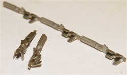 392-01 Контакт штыревой 2,8 под провод сечением  0,5-1 мм2 (49шт., россыпь) 2890