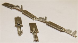 506-01 Контакт штыревой 6,3 под провод сечением  0,5-1 мм2 ( 30 шт. россыпь) 2886