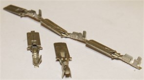 506-01 Контакт штыревой 6,3 под провод сечением  0,5-1 мм2 ( 40 шт. россыпь) 2887